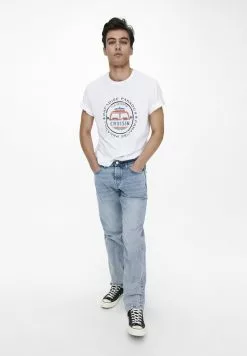 Only & Sons ONSEDGE LOOSE - Jean Droit - Blue Denim