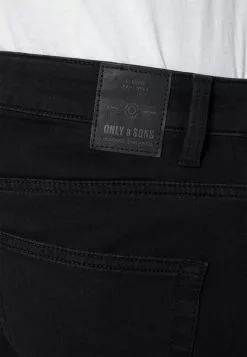 Only & Sons ONSLOOM LIFE - Jean Slim - Black Denim -Only & Sons Soldes Boutique 022fd27f296b489bb624534f53caa161