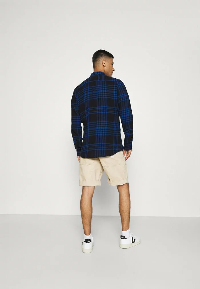 Only & Sons ONSNATE LIFE CHECK SHIRT - Chemise - Dark Navy 1 Only & Sons ONSNATE LIFE CHECK SHIRT - Chemise - Dark Navy