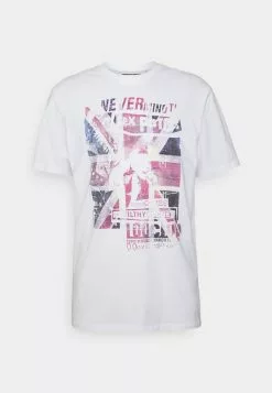 Only & Sons ONSPISTOL LIFE UNISEX - T-shirt Imprimé - Bright White