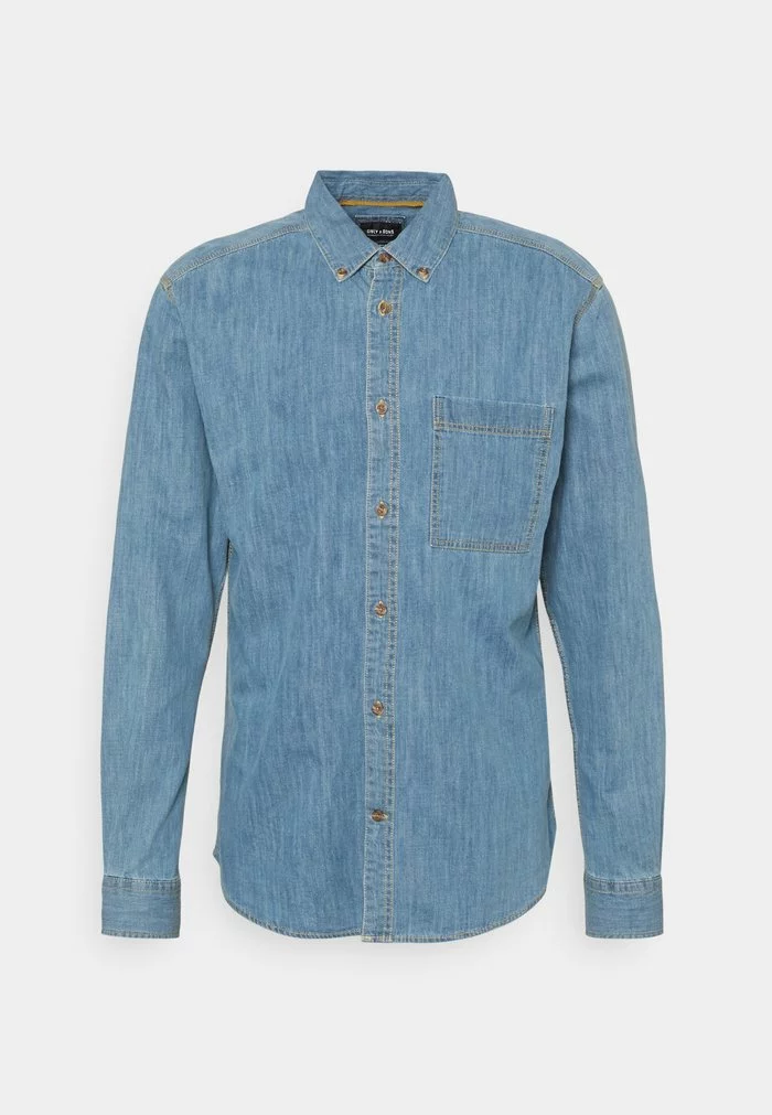 Only & Sons ONSARDO - Chemise - Light Blue Denim 4 Only & Sons ONSARDO - Chemise - Light Blue Denim – Image 4