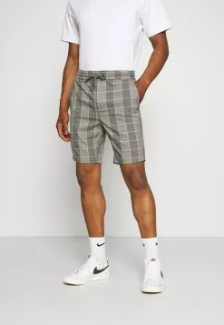 Only & Sons ONSLINUS CHECK - Short - Medium Grey Melange