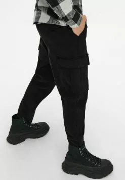 Only & Sons Pantalon Cargo - Black -Only & Sons Soldes Boutique 0435d991eb7a48c2961047f73599fbb4