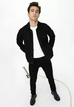 Only & Sons Veste En Jean - Black -Only & Sons Soldes Boutique 04cf958cf62b4c2690c540685d1cd535