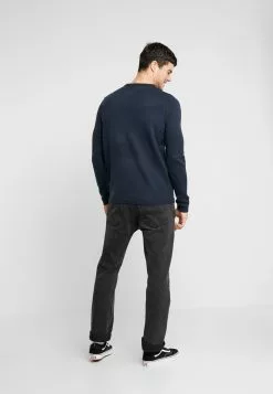 Only & Sons ONSXMAS FUNNY BADGE - Pullover - Blue Nights -Only & Sons Soldes Boutique 053faab805de4f6482579a22757bc354