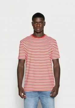 Only & Sons ONSJAMIE LIFE SS STRIPE REG TEE NOO - T-shirt Imprimé - High Risk Red