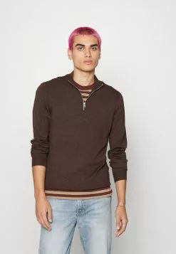 Only & Sons ONSWYLER LIFE HALF ZIP - Pullover - Demitasse