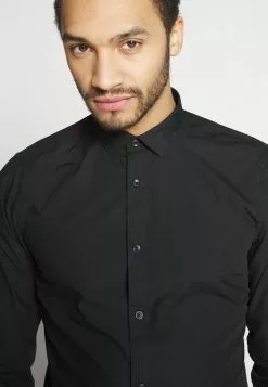 Only & Sons ONSSANE SOLID - Chemise - Black -Only & Sons Soldes Boutique 0633155c71d24f2fb89f68a489d9ce60