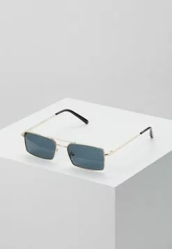 Only & Sons ONSSUNGLASSES BOX UNISEX - Lunettes De Soleil - Shiny Gold-coloured/black