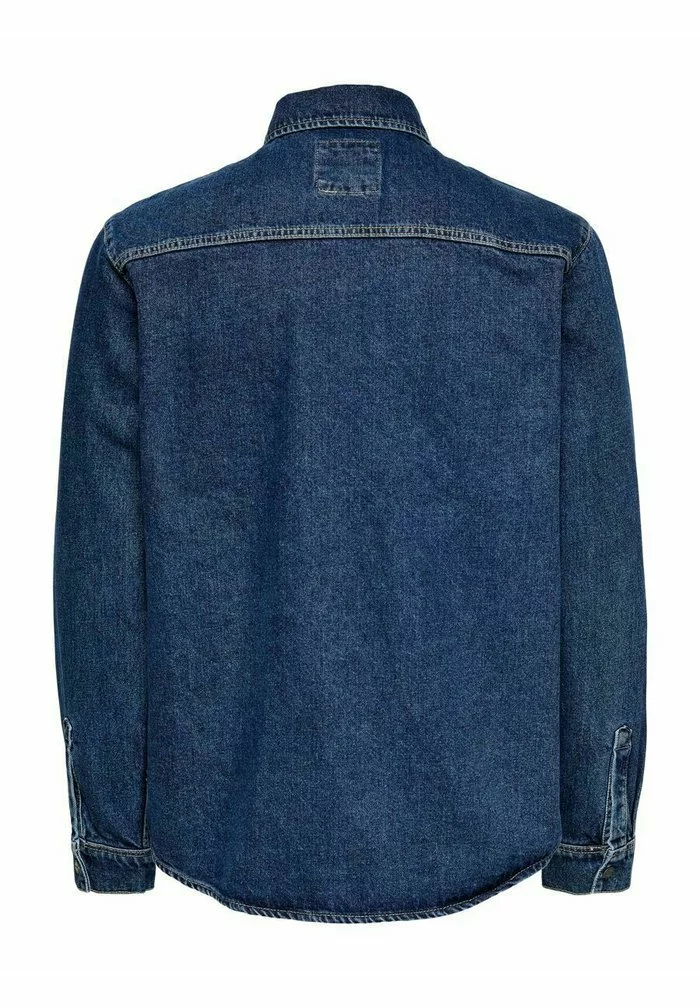Only & Sons Chemise - Blue Denim 7 Only & Sons Chemise - Blue Denim – Image 7