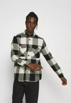 Only & Sons ONSMILO LIFE CHECK - Chemise - Black