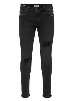 Only & Sons Jean Slim - Black Denim -Only & Sons Soldes Boutique 096c157623f840f29574e166c3988ba2