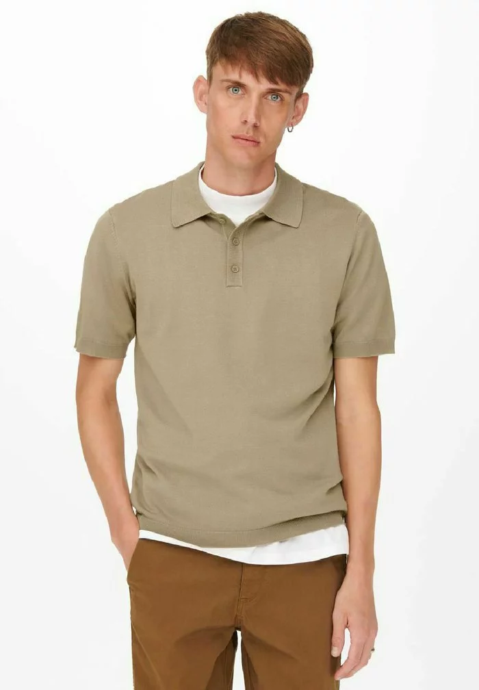 Only & Sons Polo - Chinchilla 4 Only & Sons Polo - Chinchilla – Image 4