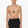 Only & Sons Short De Bain - Black