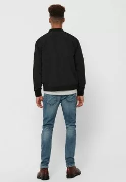 Only & Sons ONSJACK - Blouson Bomber - Black -Only & Sons Soldes Boutique 0b262e80cac44fbf8910f719ed4ffdab