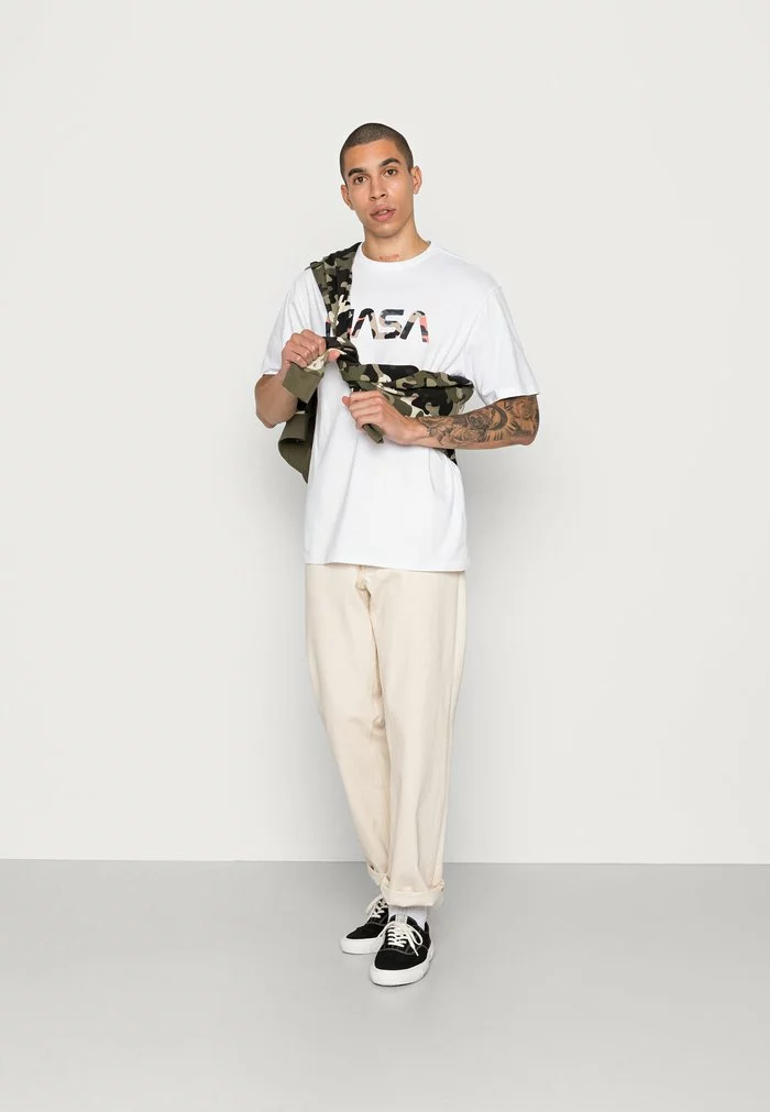 Only & Sons ONSNASA TEE UNISEX - T-shirt Imprimé - Bright White 2 Only & Sons ONSNASA TEE UNISEX - T-shirt Imprimé - Bright White – Image 2