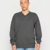 Only & Sons ONSCLAYTON V NECK SWEAT - Sweatshirt - Grey