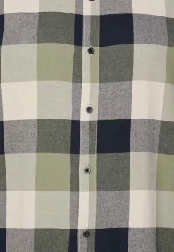 Only & Sons ONSGUDMUND UNBRUSHED CHECK SHIRT - Chemise - Hedge Green -Only & Sons Soldes Boutique 0cdb0b5312bd4a318ba47b7df0cc1ea5