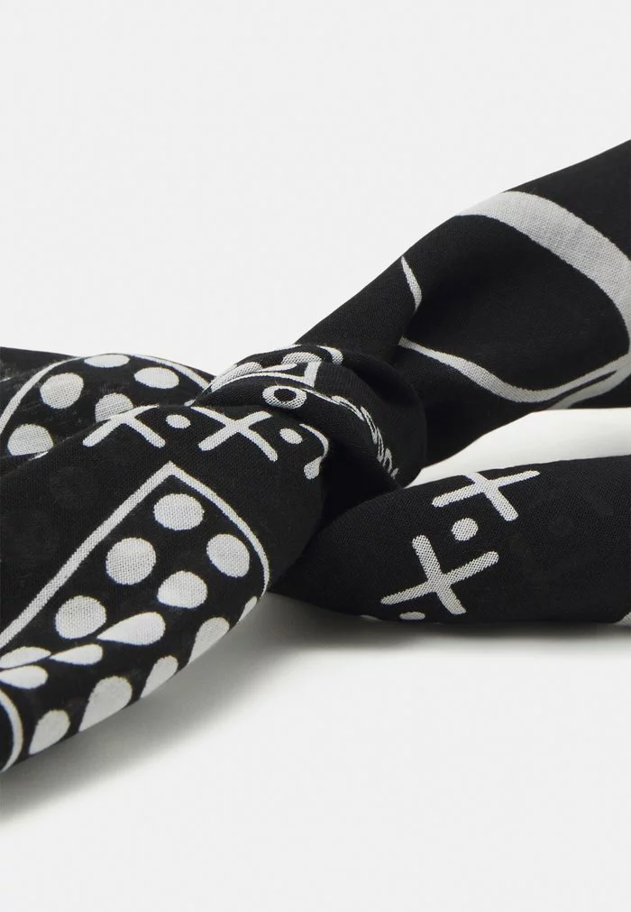 Only & Sons ONSHAYS BANDANA UNISEX - Foulard - Black/white 2 Only & Sons ONSHAYS BANDANA UNISEX - Foulard - Black/white – Image 2