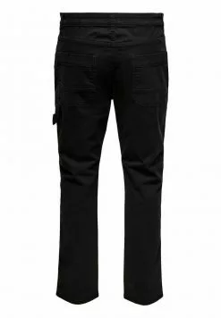 Only & Sons WORKWEAR - Pantalon Cargo - Black -Only & Sons Soldes Boutique 0e4db6f013b54145bf0c25b18fde0419