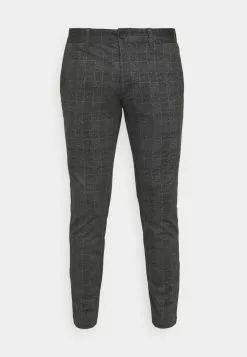 Only & Sons ONSMARK CHECK PANTS - Pantalon Classique - Black -Only & Sons Soldes Boutique 0ef8f185322b427292e8cedd9e727419