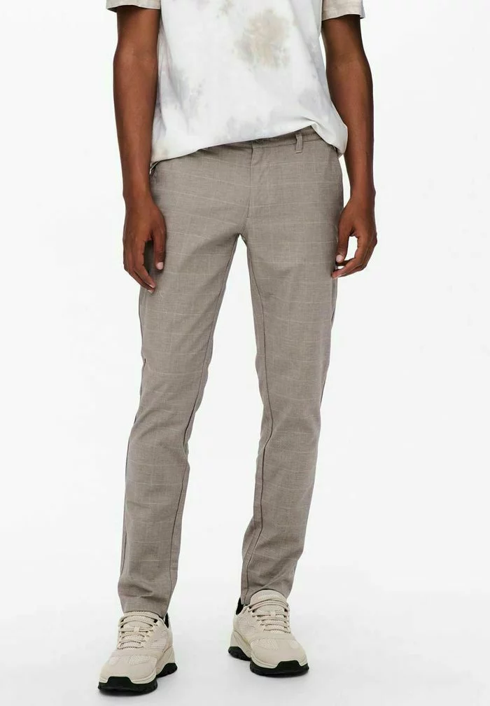 Only & Sons ONSMARK TAP PANT - Chino - Chinchilla 1 Only & Sons ONSMARK TAP PANT - Chino - Chinchilla