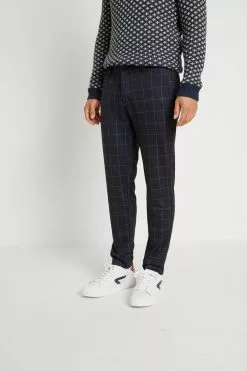 Only & Sons ONSMARK PANT CHECK - Pantalon Classique - Dark Navy