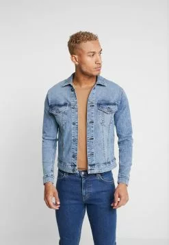 Only & Sons ONSCOME TRUCKER - Veste En Jean - Blue Denim