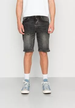 Only & Sons ONSAVI LIFE - Short En Jean - Grey Denim