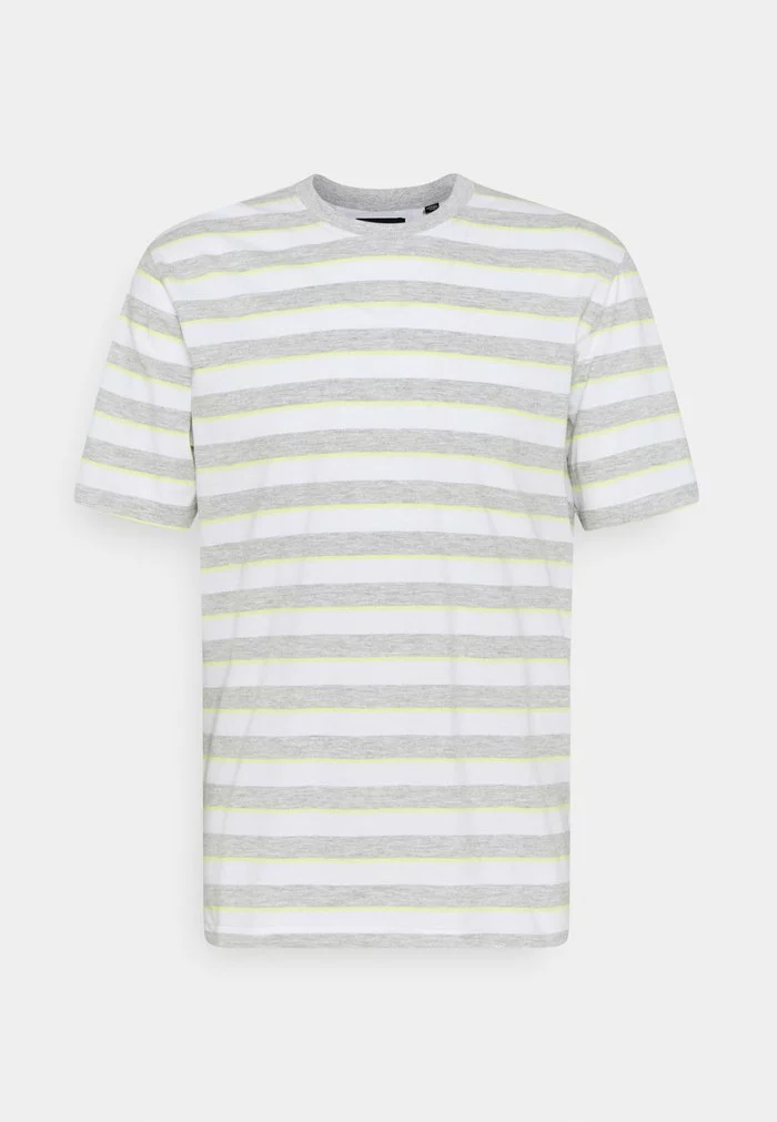 Only & Sons ONSVIGGO LIFE - T-shirt Imprimé - Light Grey Melange 1 Only & Sons ONSVIGGO LIFE - T-shirt Imprimé - Light Grey Melange