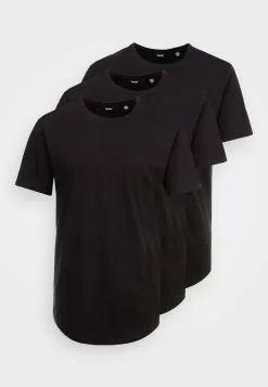 Only & Sons ONSMATT LONGY TEE 3 PACK - T-shirt Basique - Black -Only & Sons Soldes Boutique 137a5d5307874eb89b0cdacecd482286
