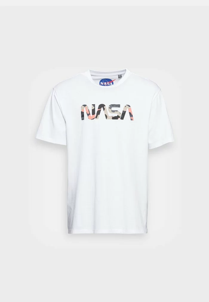 Only & Sons ONSNASA TEE UNISEX - T-shirt Imprimé - Bright White 4 Only & Sons ONSNASA TEE UNISEX - T-shirt Imprimé - Bright White – Image 4