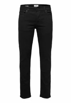 Only & Sons ONSLOOM BLACK - Jean Slim - Black Denim -Only & Sons Soldes Boutique 13917c77885846dcb2bbf605c09aa567