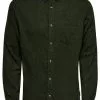 Only & Sons TWILL - Chemise - Olive Night