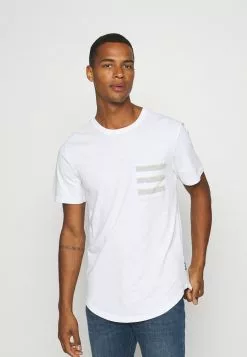 Only & Sons ONSVANE LIFE LONGY POCKET TEE - T-shirt Imprimé - White