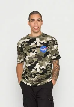 Only & Sons ONSNASA TEE - T-shirt Imprimé - Olive Night