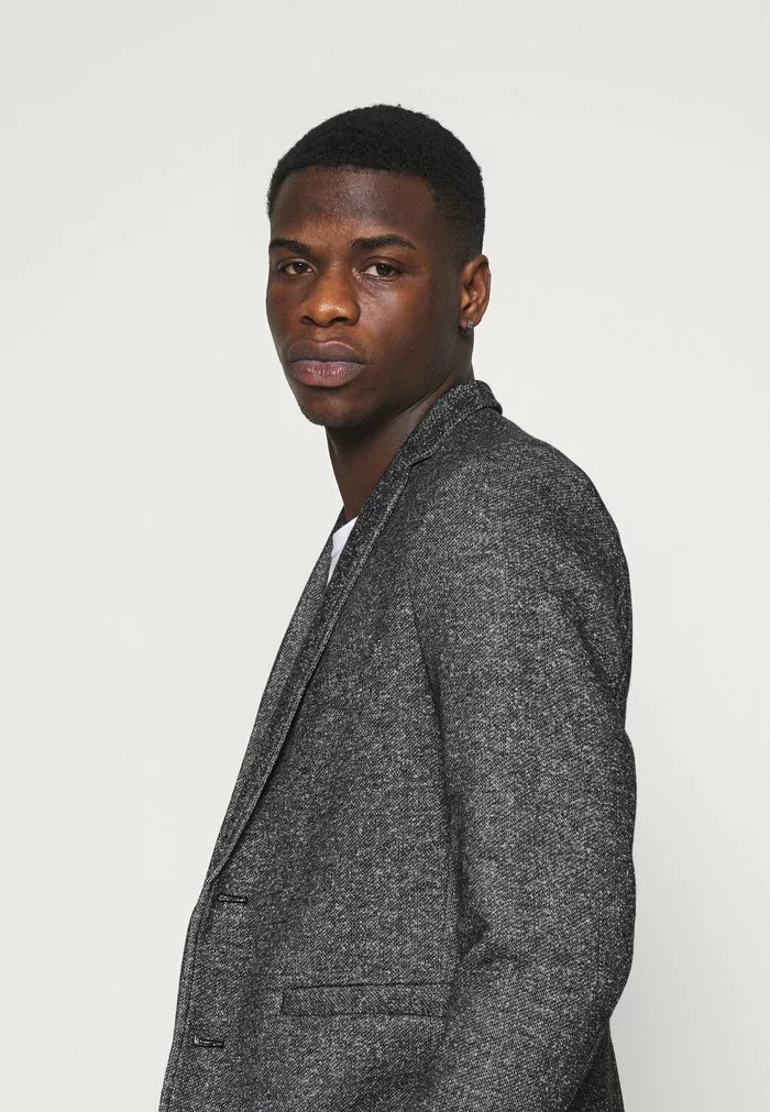 Only & Sons ONSMATTI KING CASUAL - Blazer - Dark Grey Melange 4 Only & Sons ONSMATTI KING CASUAL - Blazer - Dark Grey Melange – Image 4