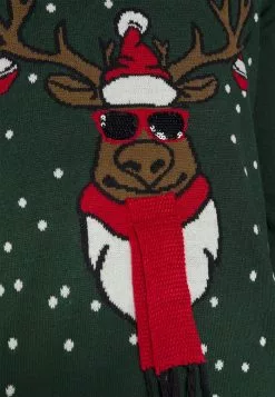 Only & Sons ONSX-MAS LET IT SNOW - Pullover - Pine Grove -Only & Sons Soldes Boutique 15843f2e6c5b47558e3540a7b25f48c4