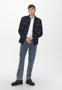 Only & Sons ONSEDGE - Jean Droit - Blue Denim