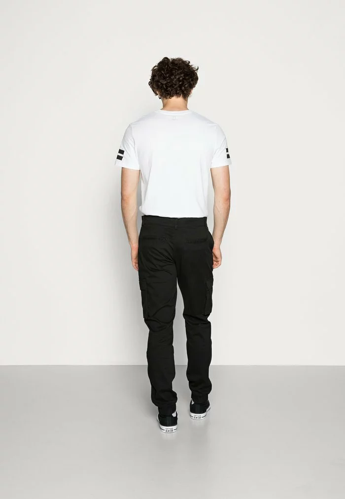 Only & Sons ONSCAM STAGE CUFF - Pantalon Cargo - Black 3 Only & Sons ONSCAM STAGE CUFF - Pantalon Cargo - Black â Image 3