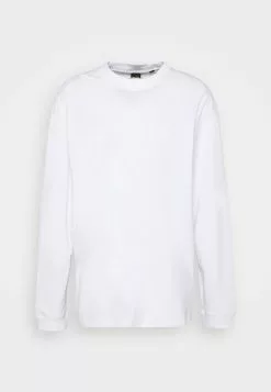 Only & Sons ONSVILMOS LIFE MOCK NECK TEE - T-shirt à Manches Longues - White -Only & Sons Soldes Boutique 19badeec21b24d0fa10aded299f7a8d8