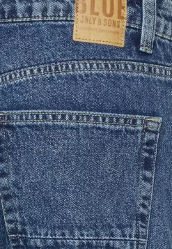 Only & Sons ONSEDGE - Jean Droit - Blue Denim -Only & Sons Soldes Boutique 1a0a0e877d7243c9999db5a9db207334