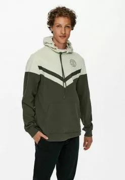 Only & Sons SWEAT HOODIE - Sweat à Capuche - Peat