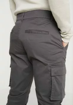 Only & Sons ONSCAM STAGE CUFF - Pantalon Cargo - Grey Pinstripe -Only & Sons Soldes Boutique 1a6aa3556f584bad977be2fc3f9457eb