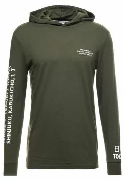 Only & Sons ONSWF DEAN TEE HOODIE - Sweat à Capuche - Forest Night -Only & Sons Soldes Boutique 1b10b71635ed4322837f5d74e53b2994