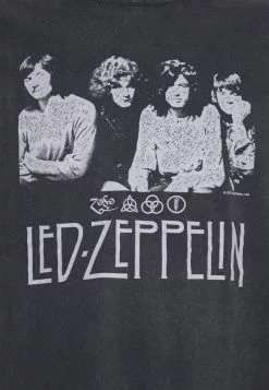 Only & Sons ONSLEDZEPPELIN TEE - T-shirt Imprimé - Black -Only & Sons Soldes Boutique 1b604946aebd4e2db69b41b150d5ede4