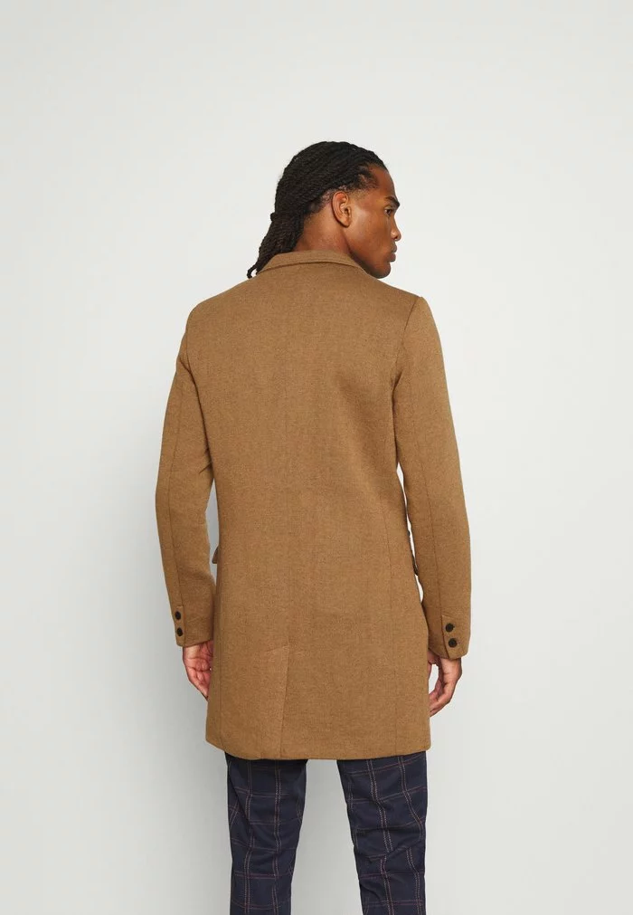 Only & Sons ONSJULIAN KING COAT - Manteau Classique - Camel/melange 3 Only & Sons ONSJULIAN KING COAT - Manteau Classique - Camel/melange – Image 3