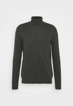 Only & Sons ONSALEX ROLL NECK - Pullover - Dark Grey Melange -Only & Sons Soldes Boutique 1c8247122f85487497fedf97b55bb5d4