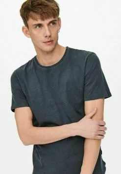 Only & Sons T-shirt Basique - Dark Navy -Only & Sons Soldes Boutique 1cc03bb8a73c49c9a25c7c865998789f
