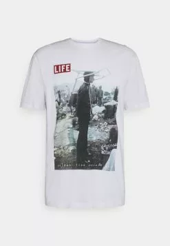 Only & Sons ONSLIFEMAGAZINE TEE - T-shirt Imprimé - White -Only & Sons Soldes Boutique 1cec984059b5450cb36e268f18f8ab45